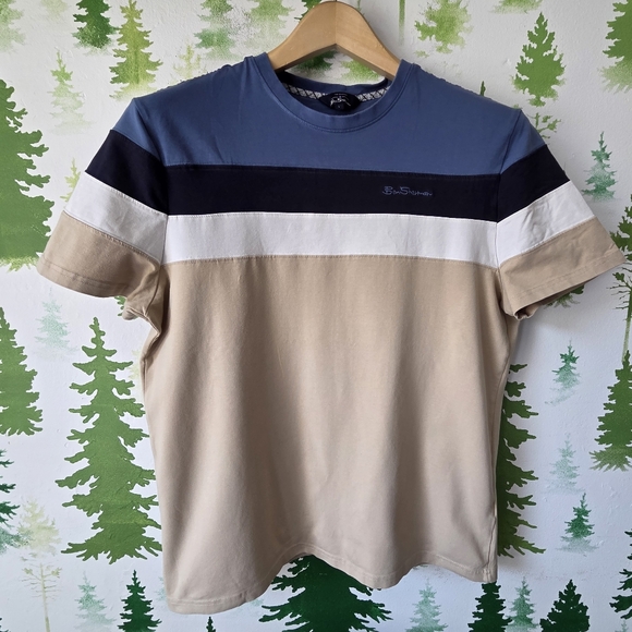 Ben Sherman Men's Colorblock T-Shirt - Picture 1 of 7